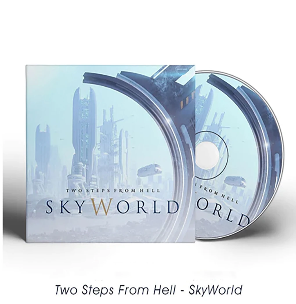 Klassische Two Steps From Hell Musik-CD Skyworld Album Titan Dream 2 Stück Musikaufzeichnung Cosplay Walkman Auto Soundtracks Box Collection Image
