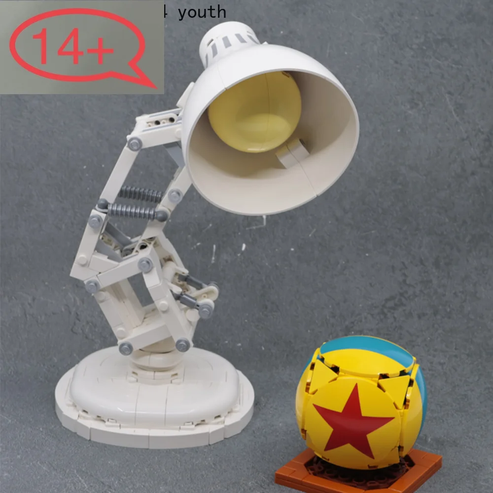 MOC Neue 613 Teile Lampe Zimmer Dekor Gebäude Set 21357 Kreative Modell Pädagogisches DIY Ziegel Spielzeug Für Kind Weihnachten Geburtstag geschenke Image