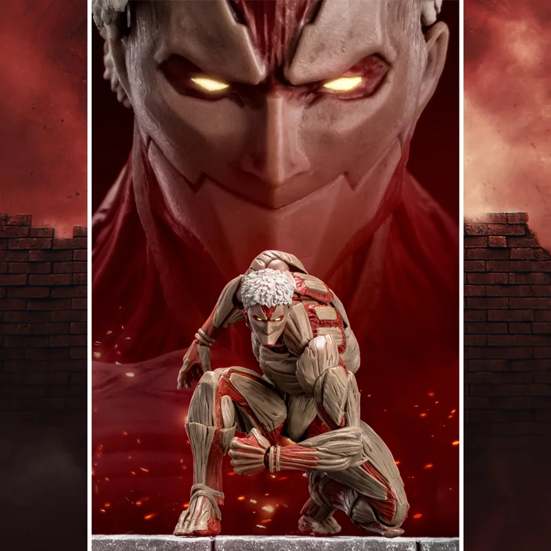 Erstaunlicher Yamaguchi Attack On Titan Armored Titan Anime Ko bewegliche Actionfiguren Modellbausatz Sammlerstück trendige Spielzeuge Jungengeschenke Image