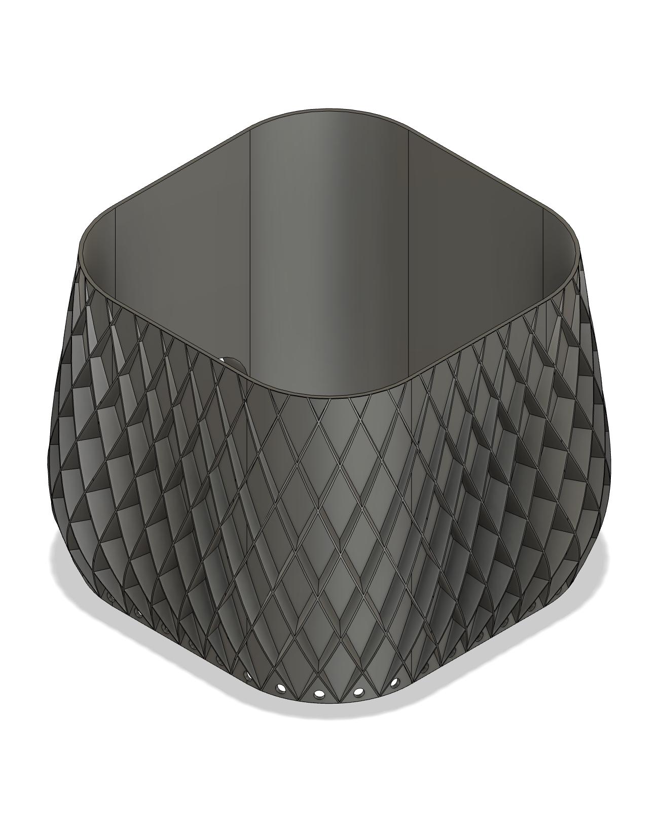 Copertura per router WiFi Mesh Eero 6 e 6+ - Simpatico nascondi-modem WiFi, nascondi router WiFi, copri box Internet, nascondi-vaso Internet