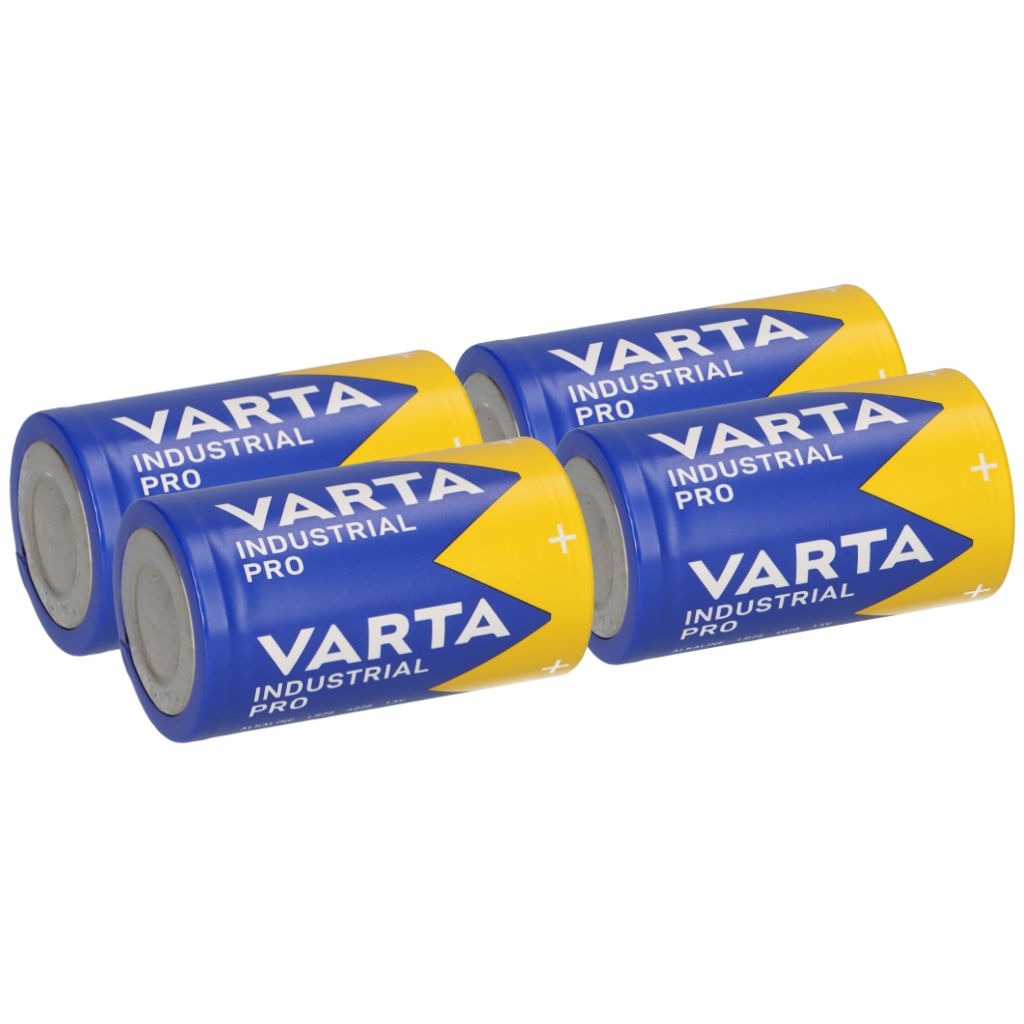 4x Varta 4020 Industrial Mono Batterie D lose Image