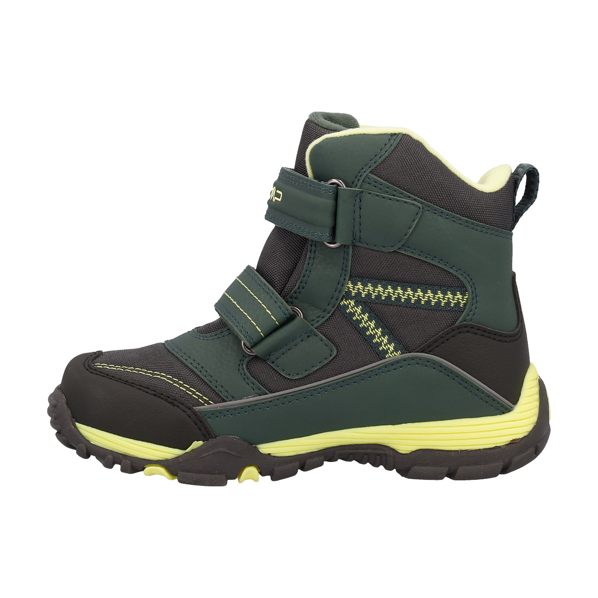 Winterboots CMP "KIDS PYRY SNOW BOOT WP", Kinder, Gr. 30, trek grün, grau, apple, Synthetik, Schuhe Winterboots, Winterschuhe, Winterstiefel, Snowboots, wasserdicht