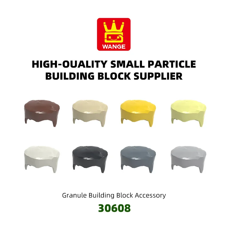 Wange 280 Teile/los 30608 Haar Bausteine Moc Zubehör Kompatibel Mit Baut Ziegel Kinder Spielzeug Geschenk Box Image