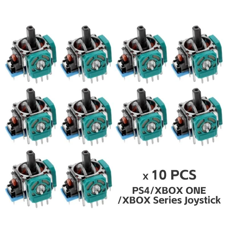 10/20/50PCS 3D Analog Joystick Ersatz für PS5/PS4/Schalter Pro/Xbox One Controller Thumb-Stick Reparatur Teile Image