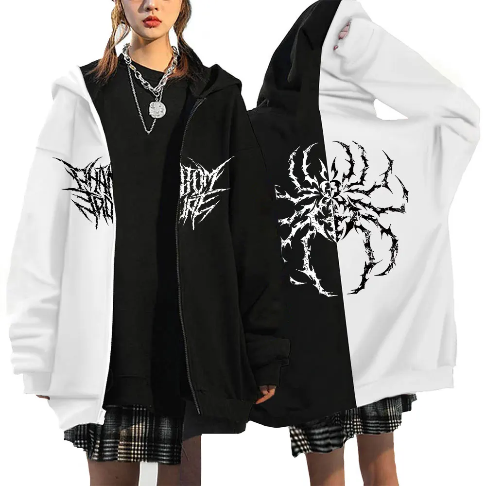Unisex Hunter×Hunter Druck Reißverschluss Hoodie Männer Frauen Casual Persönlichkeit Hoodie Zip Up Hoodies Sweatshirts Zip Mantel
