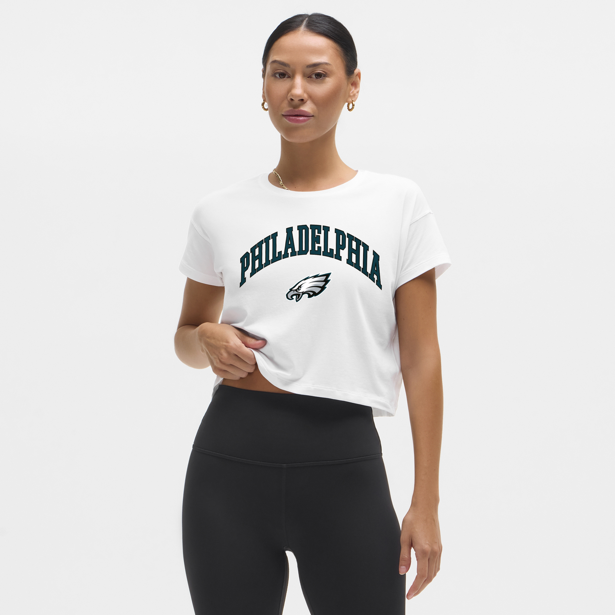 Weißes Philadelphia Eagles Cates T-Shirt für Damen von lululemon Image