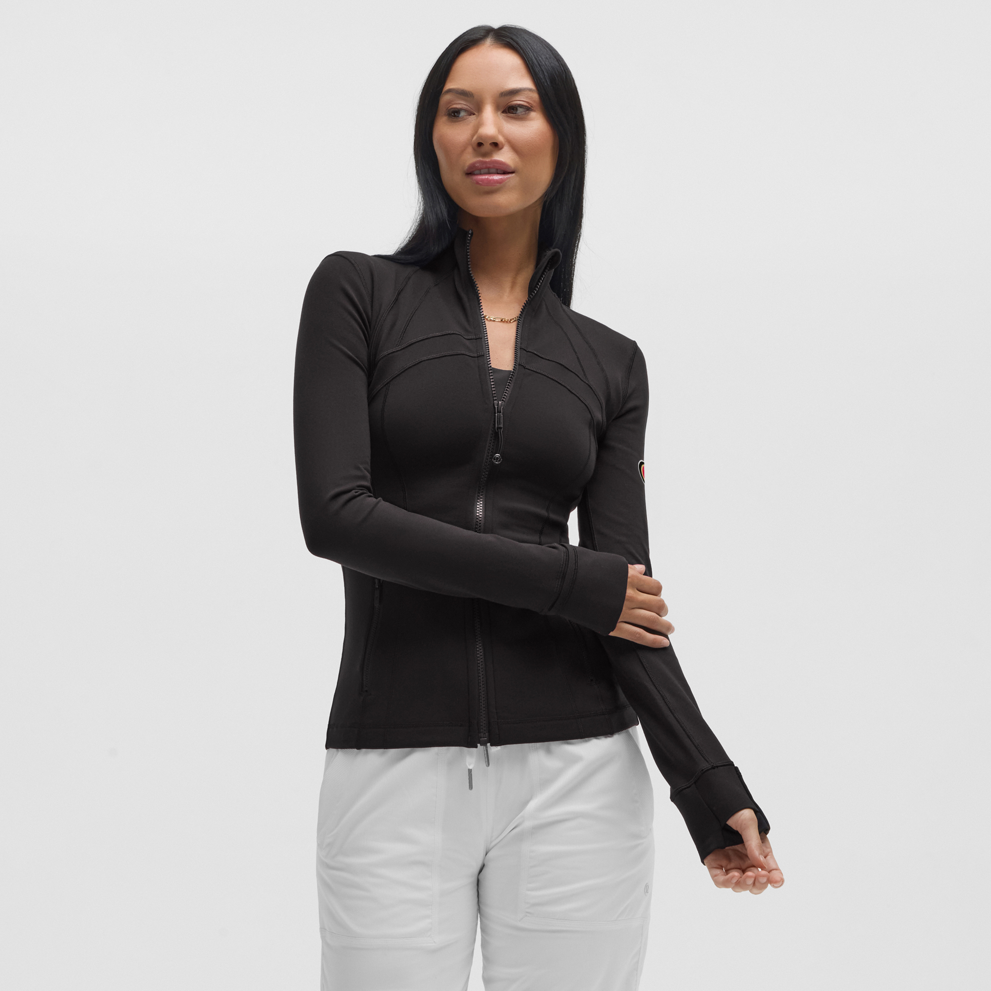 Schwarze San Francisco 49ers Define-Jacke für Damen von lululemon *Luon™ Image