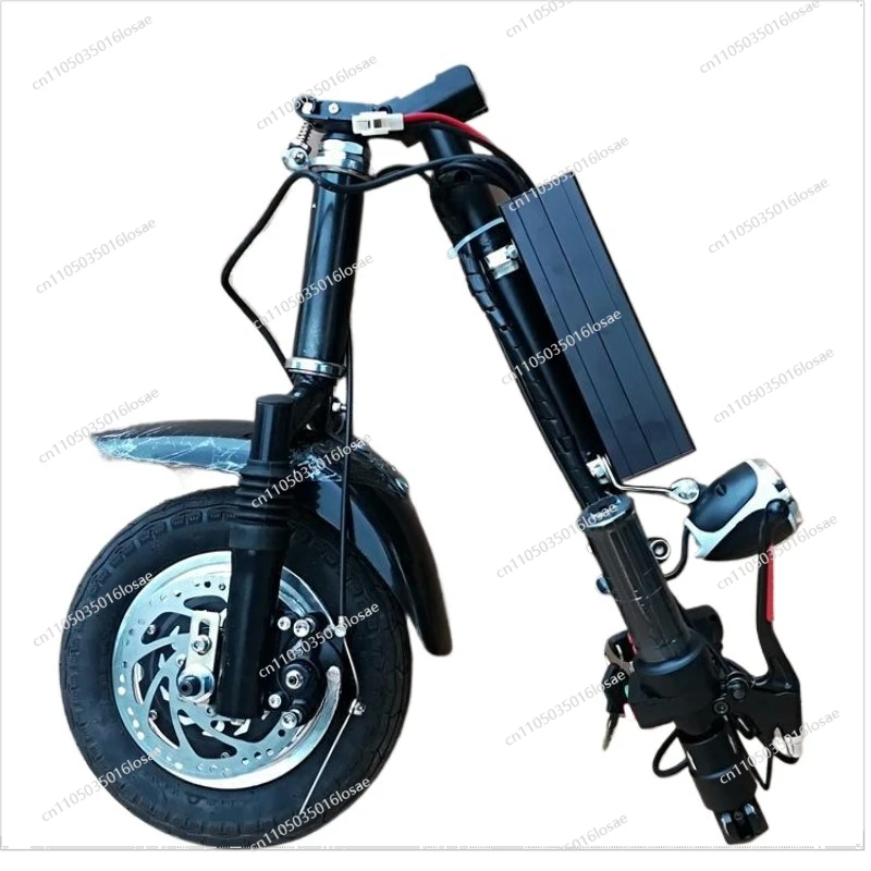 Elektrischer behindertengerechter Auto-Traktor, Rollstuhl-Traktor, 10-Zoll-elektrisches Rad, elektrischer Frontantrieb, behindertengerechtes Auto vorne mit Scheibenbremse Image