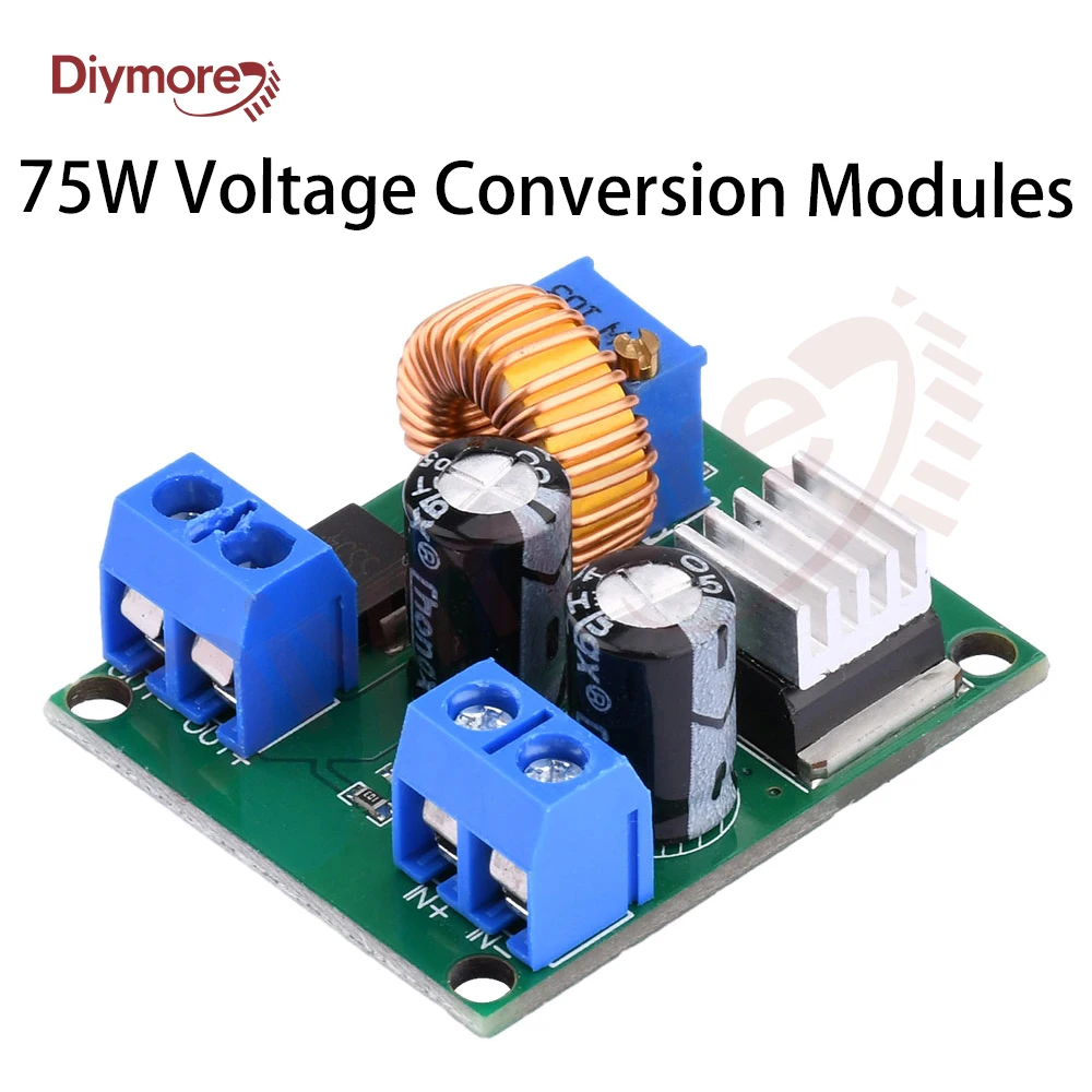 DC-DC 4-38V bis 1,25-36V Buck Converter Einstellbares Step-Down-Modul Hochleistungs-Stromversorgungsmodul Spannungsreglermodul Image