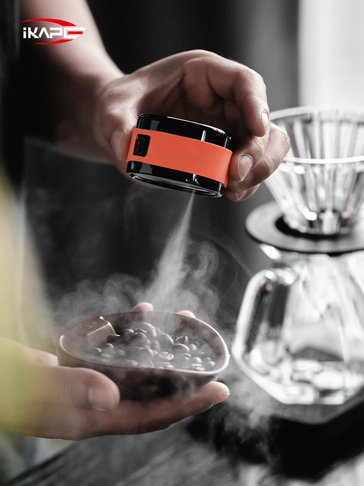IKAPE Kaffeebohnenzerstäuber, Espressomaschinen-Zubehör, 20 ml antistatische Sprühflasche, Kaffeewerkzeug für Heim- und Gewerbemühle Image