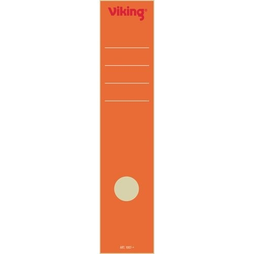 Viking Rückenschilder Spezial 60 x 285 mm Rot 10 Stück Image