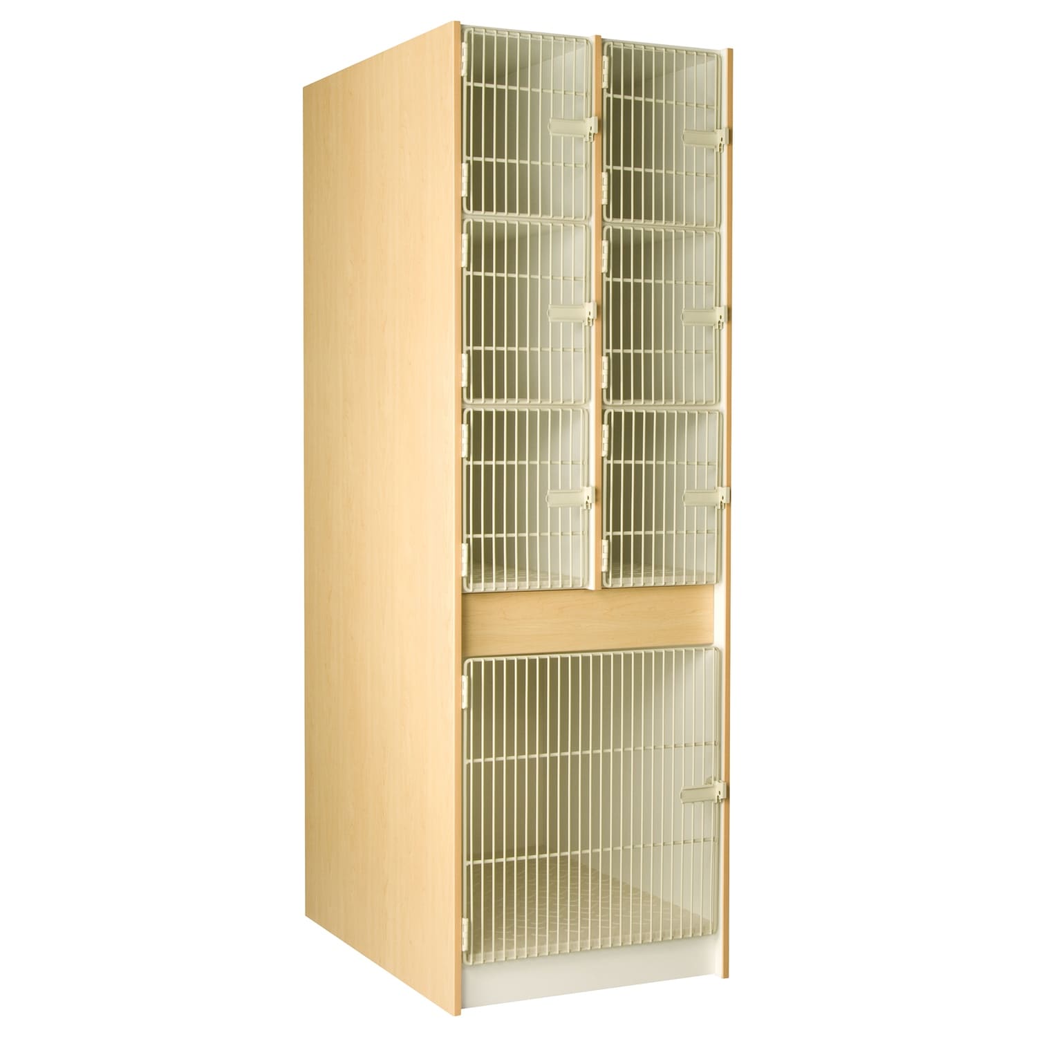 Instrument Storage Cabinet - 6 Compartment Band Room Organizer - 27