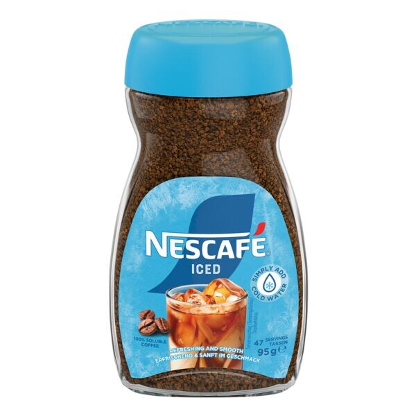 Nescafe Instantkaffee »Iced« 95 g braun Image