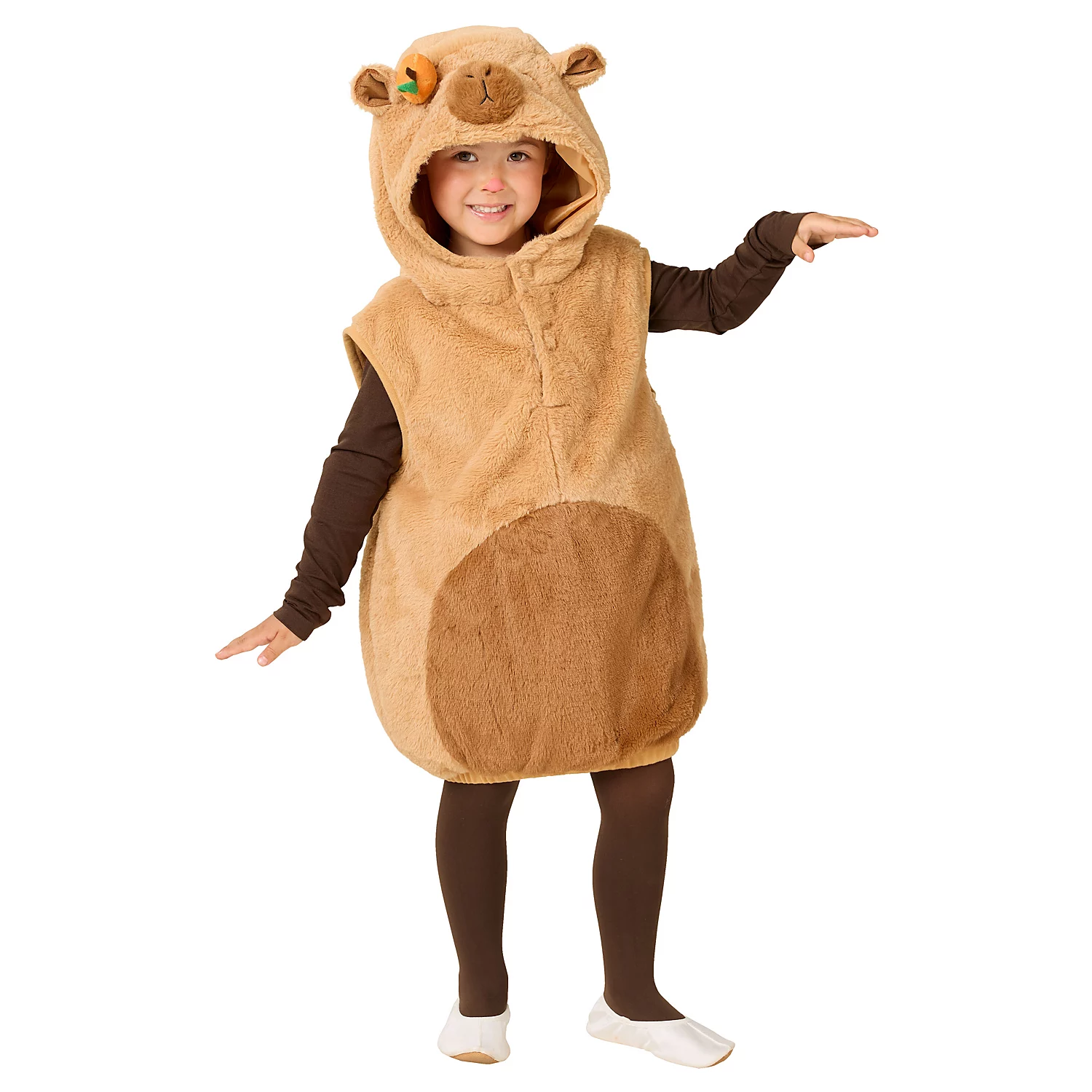 buttinette Kinder-Weste Capybara, braun Image