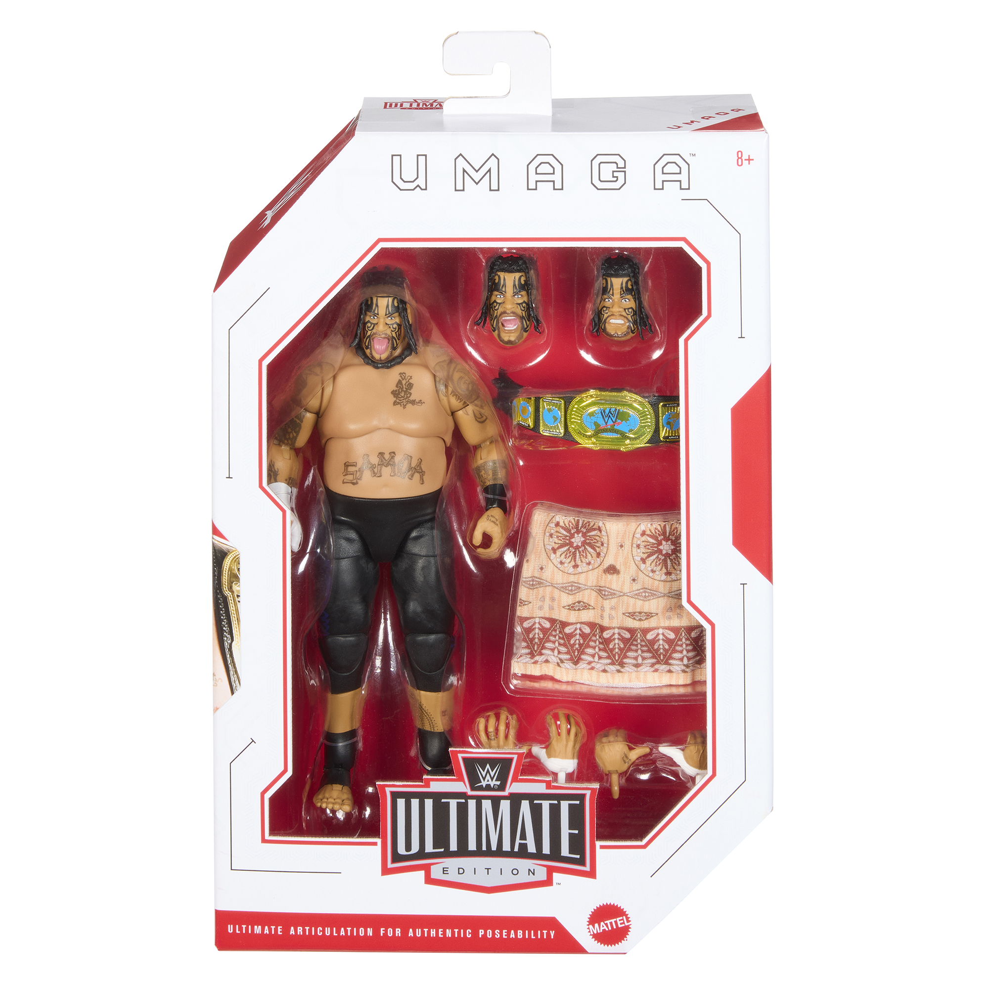 Mattel Umaga Ultimate Edition Wave 29 Actionfigur Image
