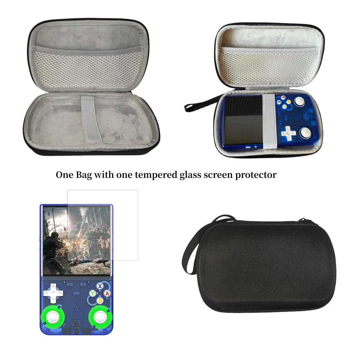 Tragbare Für R36 ultra Fall Handheld Tragen Tasche Antifall R36Ultra Reise Spielkonsole Lagerung Box Image