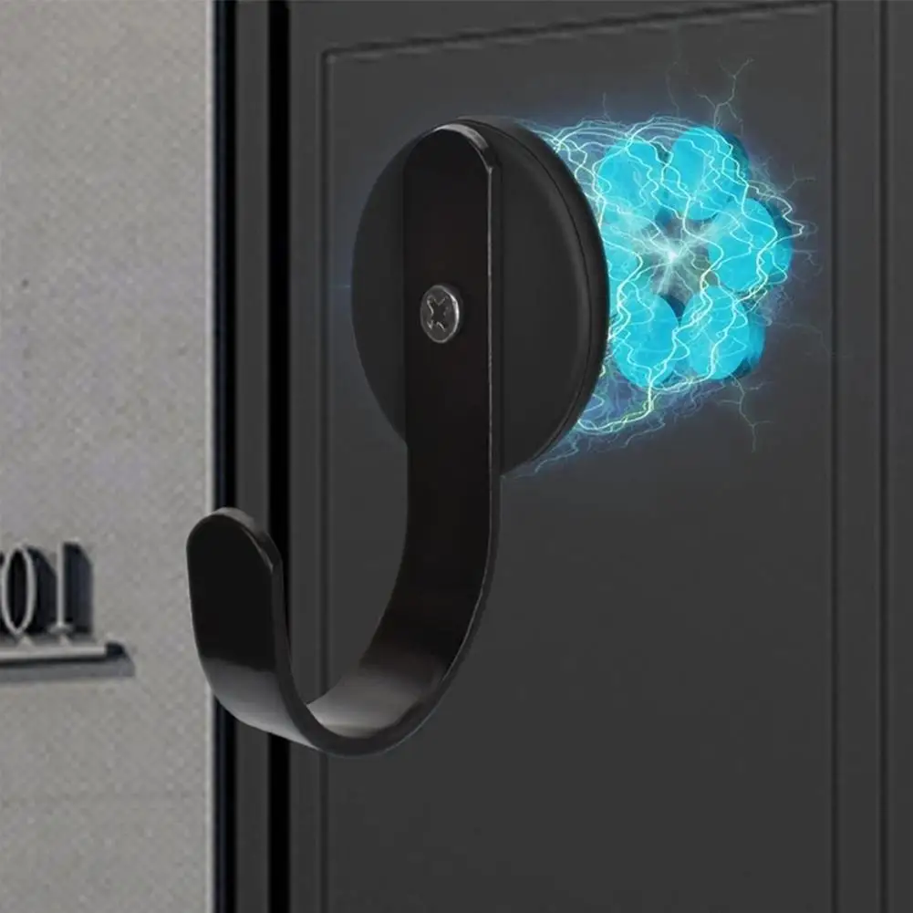 Strong Magnetic Retro Hook Bag Hat Hook Bathroom Kitchen Anime Stand Rust Proof Durable Household Hook