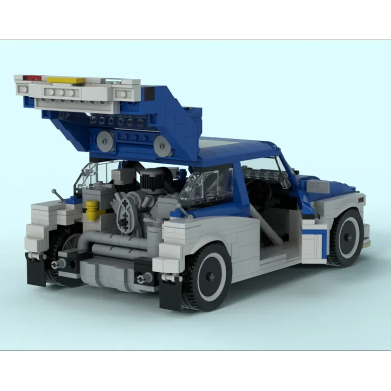 MOC-213005 Piccolo 1:18 Supercar Racing Building Block Modello 1150 PartsMOC Creativo Ragazzo Bambini Compleanno Building Blocks Giocattolo Regalo