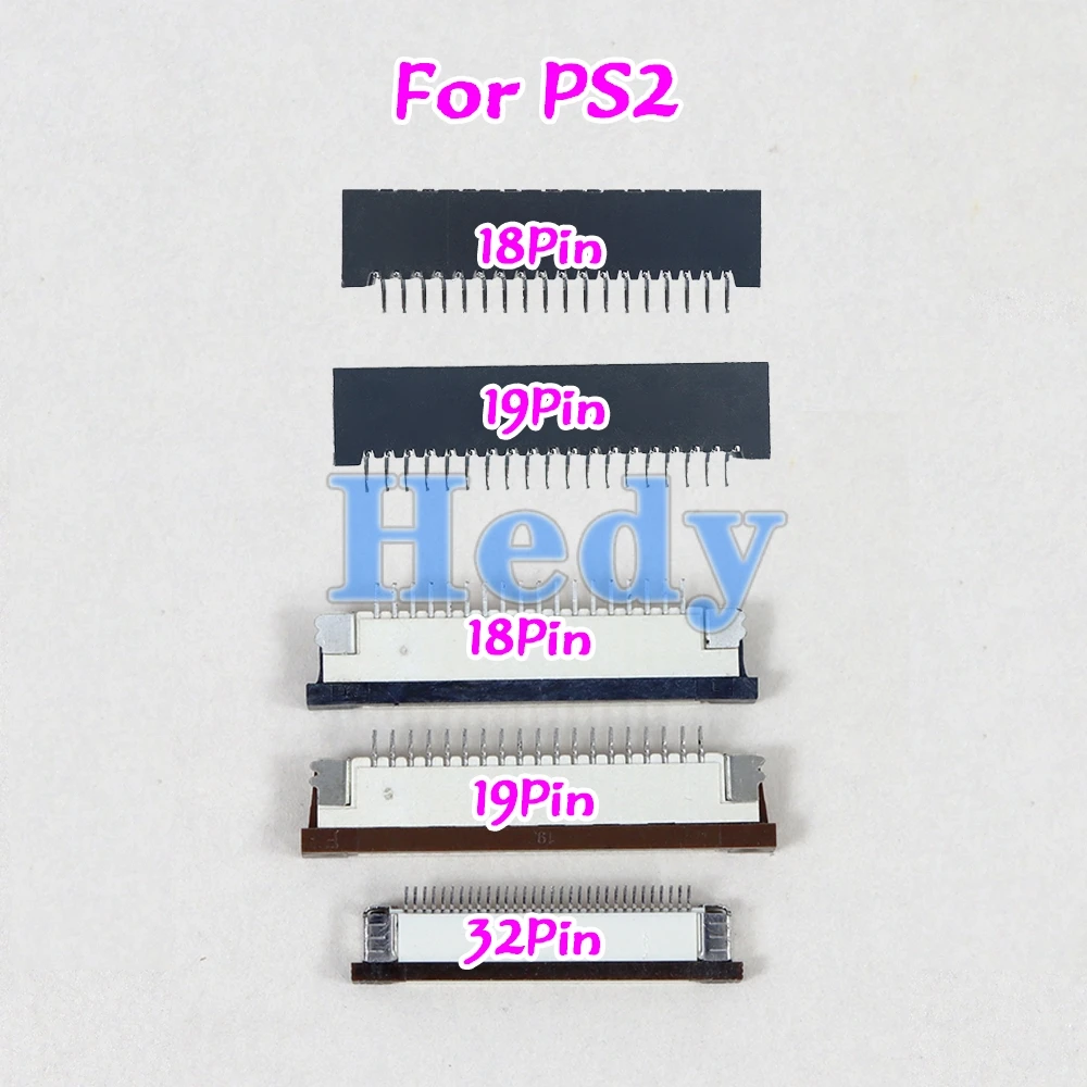 10PCS 18Pin 19Pin 32Pin Button Film Socket For Playstation 2 PS2 Controller Slot For PS2 18 Pin 19 Pin 32 Pin Black White