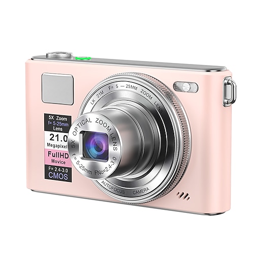 2025 neue 4K-FHD-Digitalkamera mit 64-GB-Karte, kompakte kleine, günstige Kameras, wiederaufladbare Fotokamera, 64-MP-Autofokus-Kamera, sehr gut geeignet für Einsteiger in die Fotografie und Image