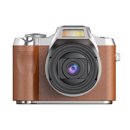 1080P HD Digitalkamera mit 64mp und Blitz USB Aufladung Retro Design kompakt für Reisen und tägliche Fotografie Valentinstagsgeschenk Image