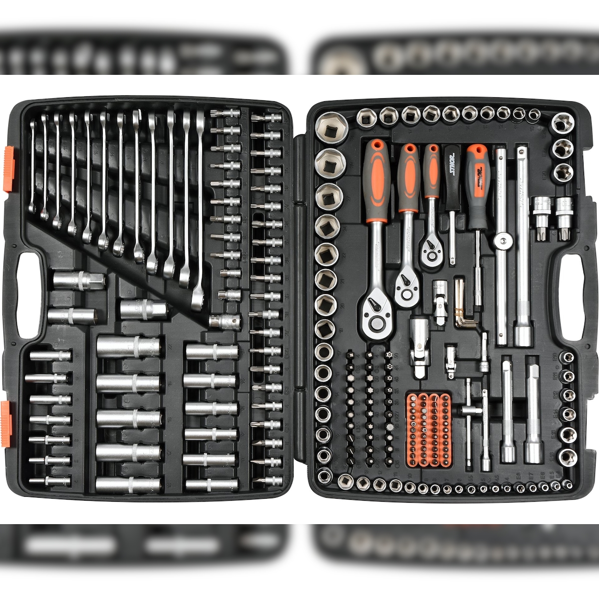 Werkzeug Set, Steckschlüssel Satz, 1/2" Knarrenkasten ( 216 Teilig ) Image