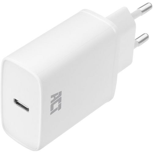 ACT Ladegerät AC2100 1 USB-C Ladegerät Weiß Image
