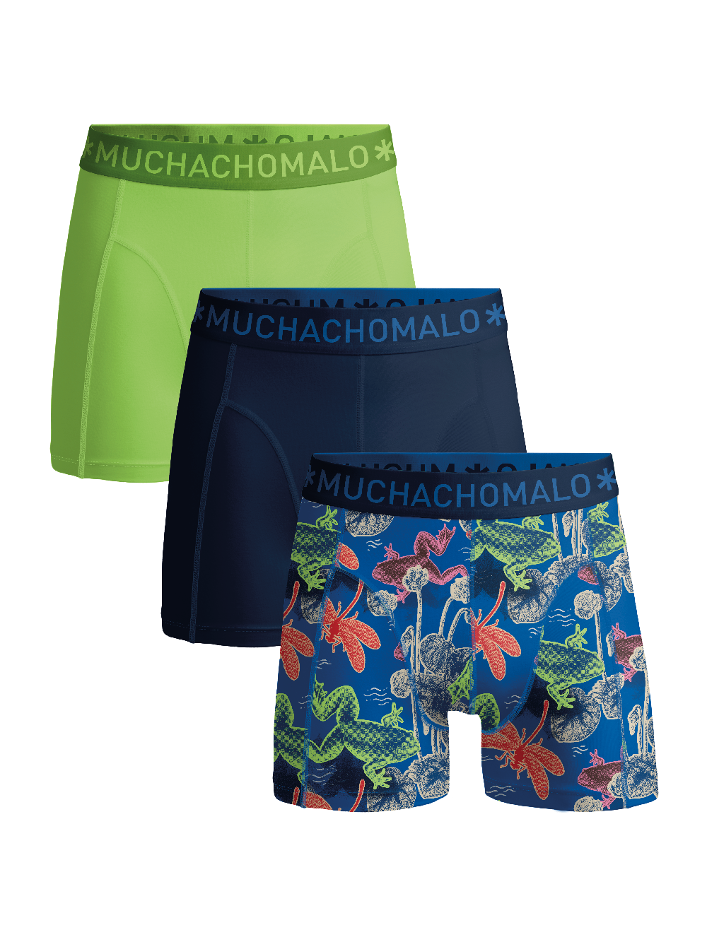 Muchachomalo Jungen Boxer Shorts - 3er Pack - Jungen Unterwäsche Image