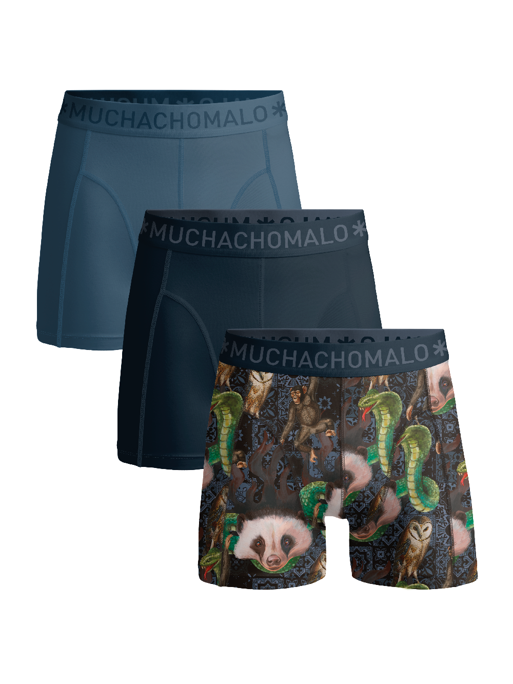 Muchachomalo Jungen Boxer Shorts - 3er Pack - Jungen Unterwäsche Image