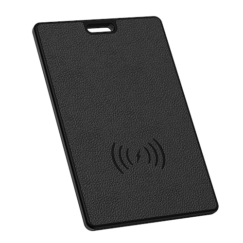 s5 card gps tracker tarjeta localizador tracker card ultra thin wireless charging card anti smarrimento trova bambino o portafoglio (solo ios)