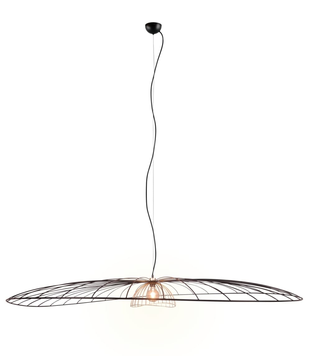 Suspension en métal noir