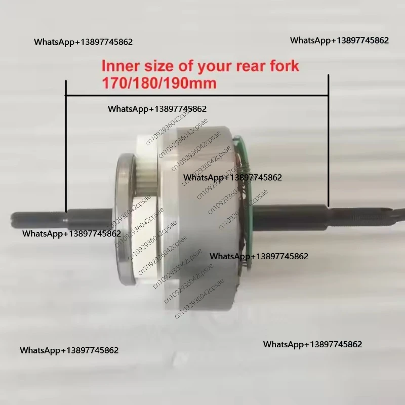 Peiqi 170 mm Dropout, offene Größe, 36 V, 48 V, 500 W, 750 W, 1000 W, F-Reifengetriebe, elektrischer Fahrradmotor, Mittelkern