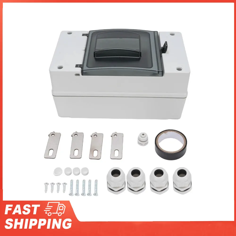 DC-Leistungsschalterkasten, IP66, regensicher, Kunststoff, Außenverteiler, Anschlussdose für MCCB-Solarbatterieschalter Image