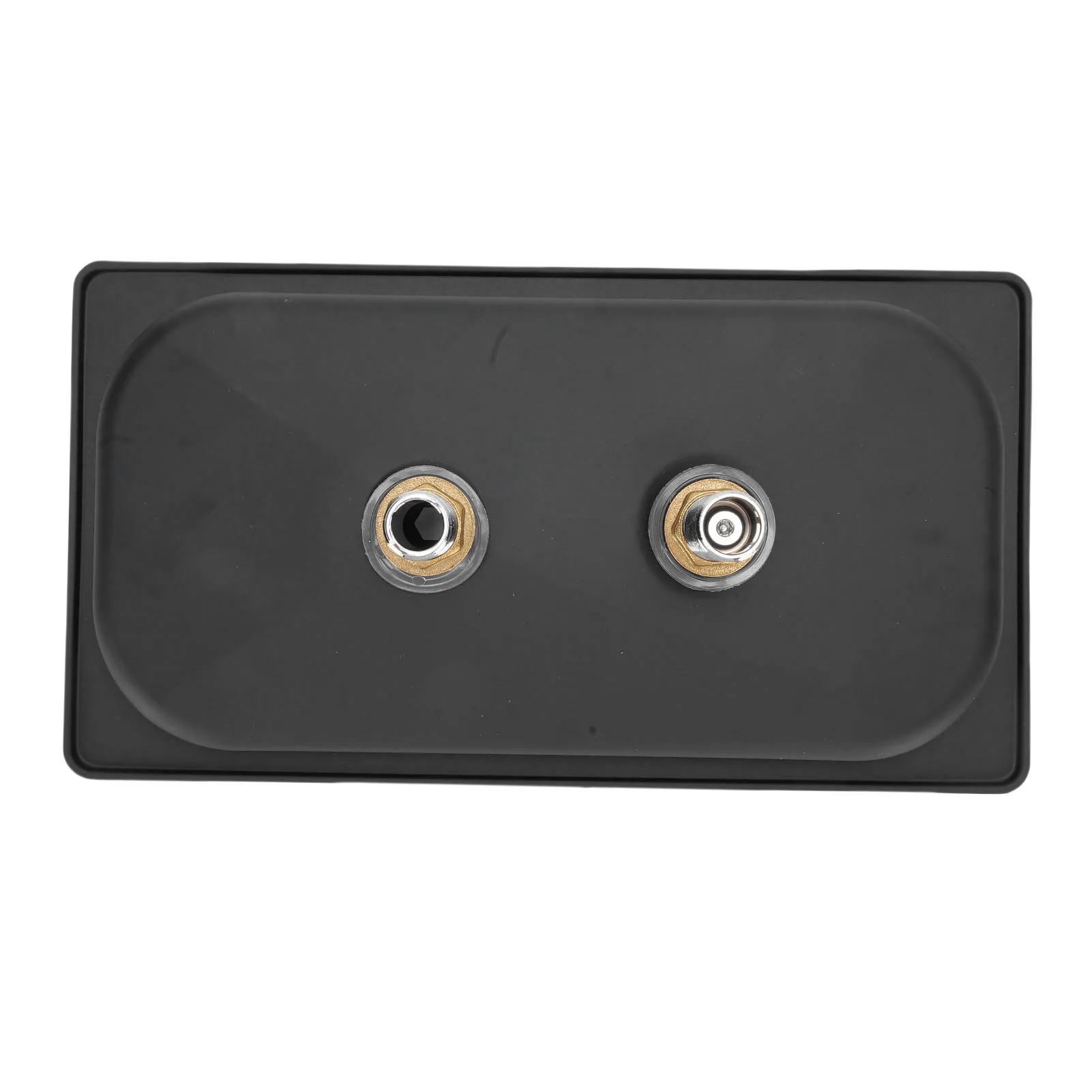 Glasspüler, Mehrwinkel-Sprühbecher, Waschmaschine, automatische Hochdruckreinigung, Edelstahl mit Abfluss-Tropfschale für Café