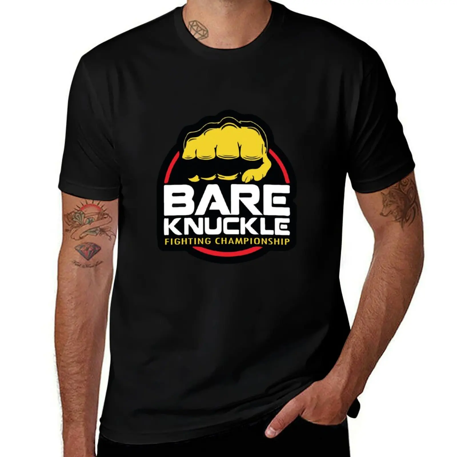 Bare Knuckle Fighting Championship Gift T-Shirt t shirt personalised anime tshirt cotton t shirt man T-Shirt