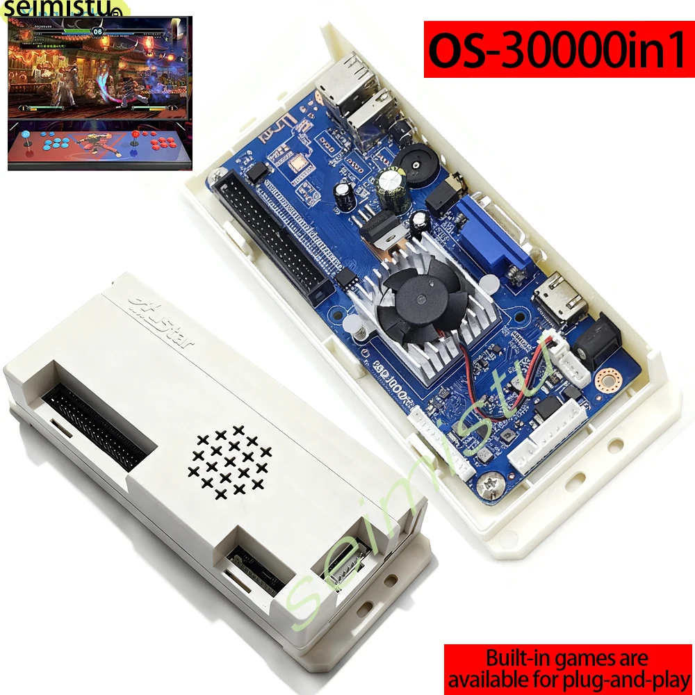 Pandora OS Spielbox 30000 in 1 Spielbrett 2 Spieler Mainboard HDMI VGA für Arcade Game Cabinet Bar Top Machine Joystick Konsole Image