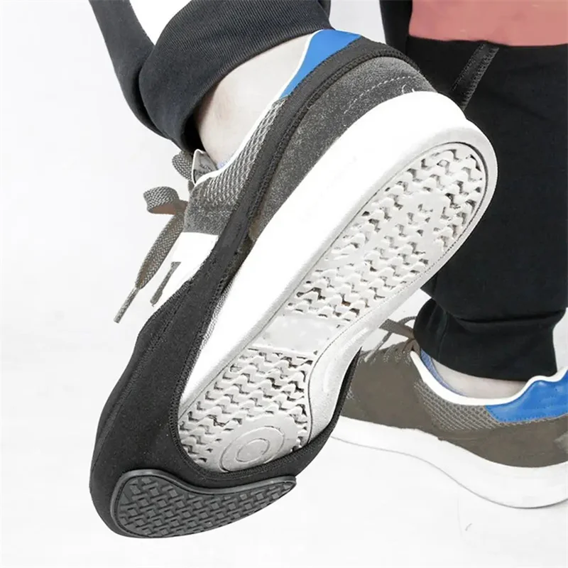 Schuhe Schaltschutz Rutschfest Wasserdicht Schwarz Einfach zu installierender Motorrad-Zehenschutz Ausrüstungsschutz Rutschfest