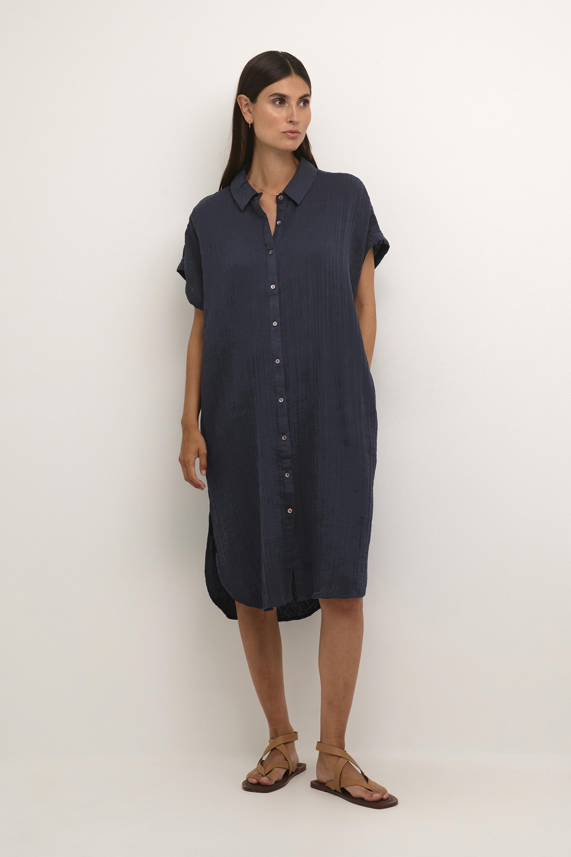 Kleid Oversize Schnitt Salute dark blue Image
