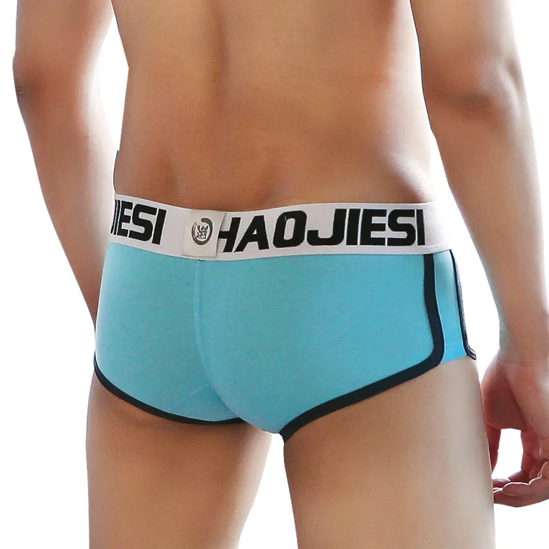 Sous-vêtements pour hommes, sous-vêtements pour hommes, sous-vêtements carrés, sous-vêtements plats pour jeunes hommes, bot respirant, sportif, tendance et personnalisé