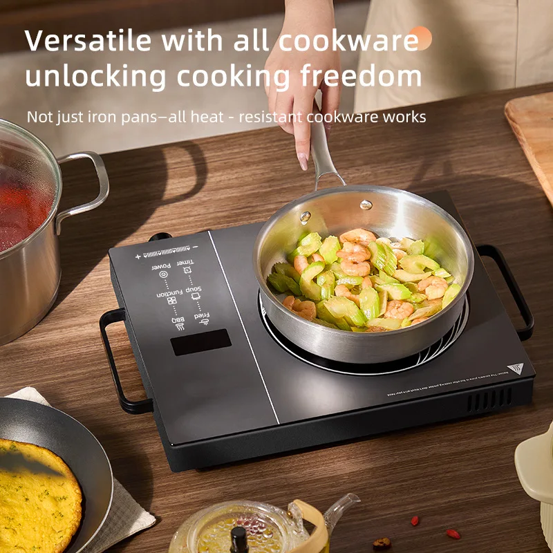 3500W Multifunktions Elektroherd Kochfeld Tee Maker Elektrische Kochplatte Heizung Herd Heizung Ofen Tee Herd Hause Wasserkocher