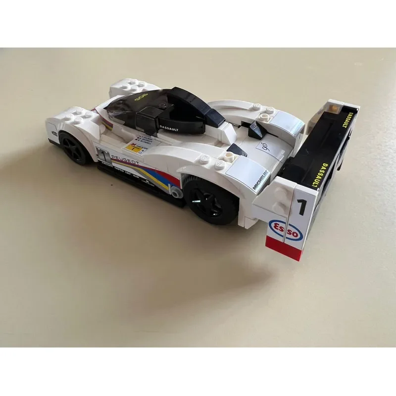 MOC-108801 Neues klassisches ikonisches Sportwagen-Rennbausteinmodell der 90er Jahre, 287 Teile, Geburtstagsgeschenkspielzeug für Jungen und Kinder Image