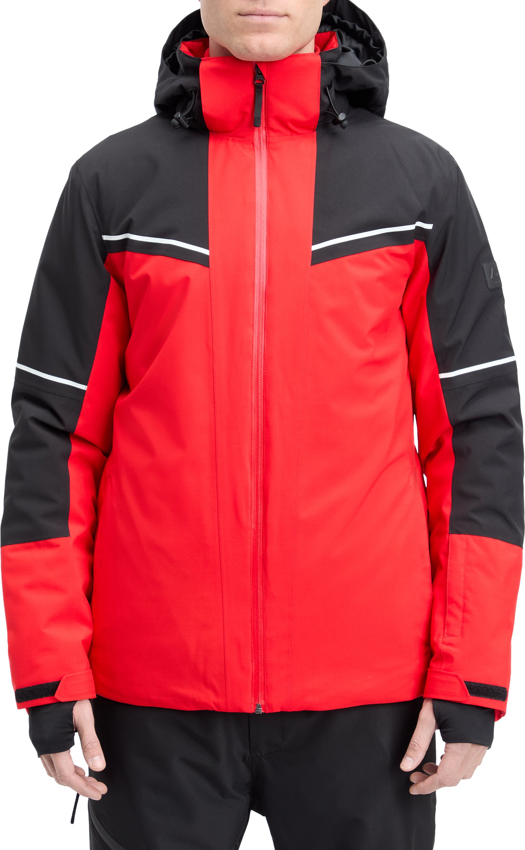 Outdoorjacke MCKINLEY "Jacke Daimon II M", Herren, Gr. M, rot, Obermaterial: 100% Polyester. Futter: 100% Polyester. Wattierung: 100% Polyester, Jacken Outdoorjacke