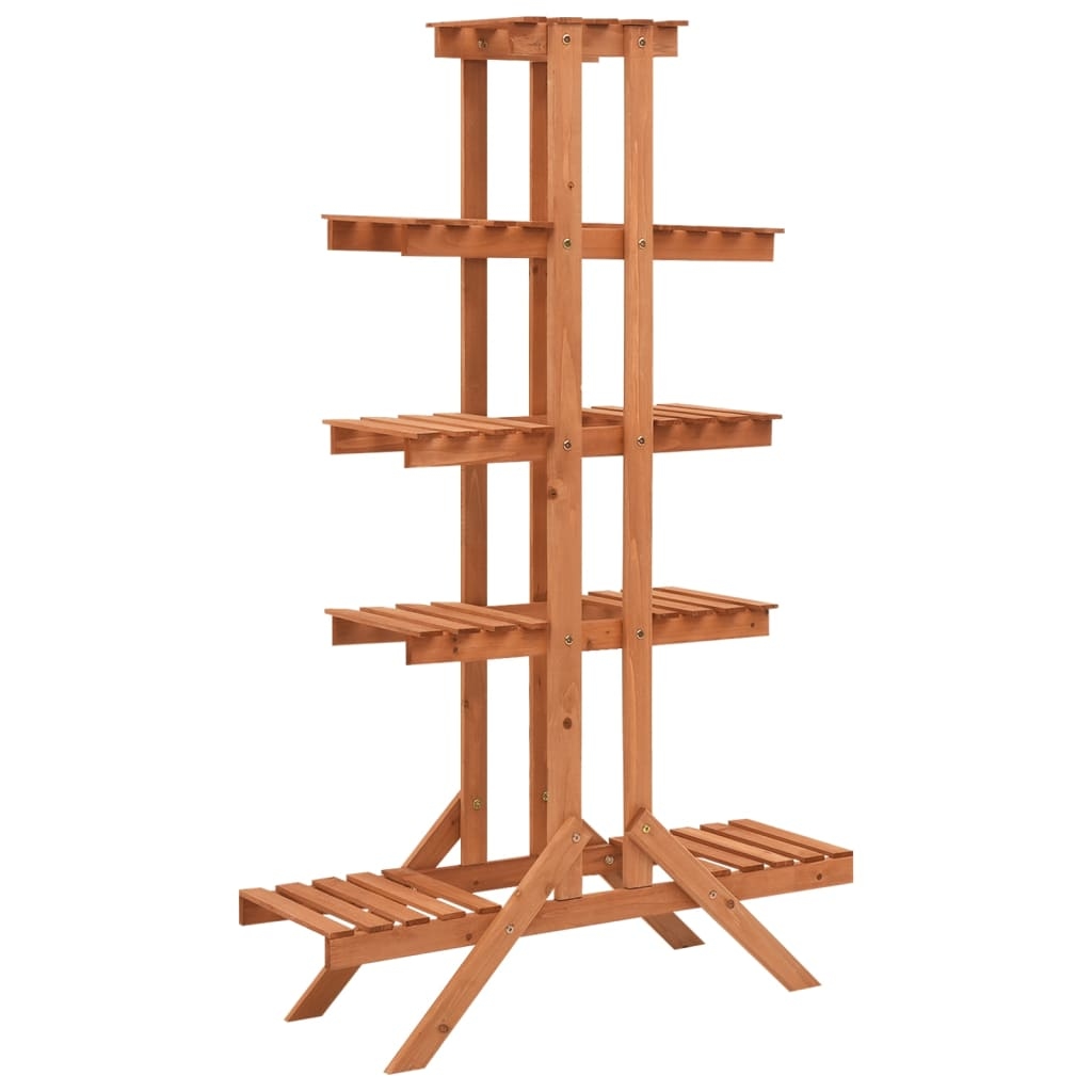 vidaXL Blumenständer 83x25x132 cm Tannenholz Massiv Image