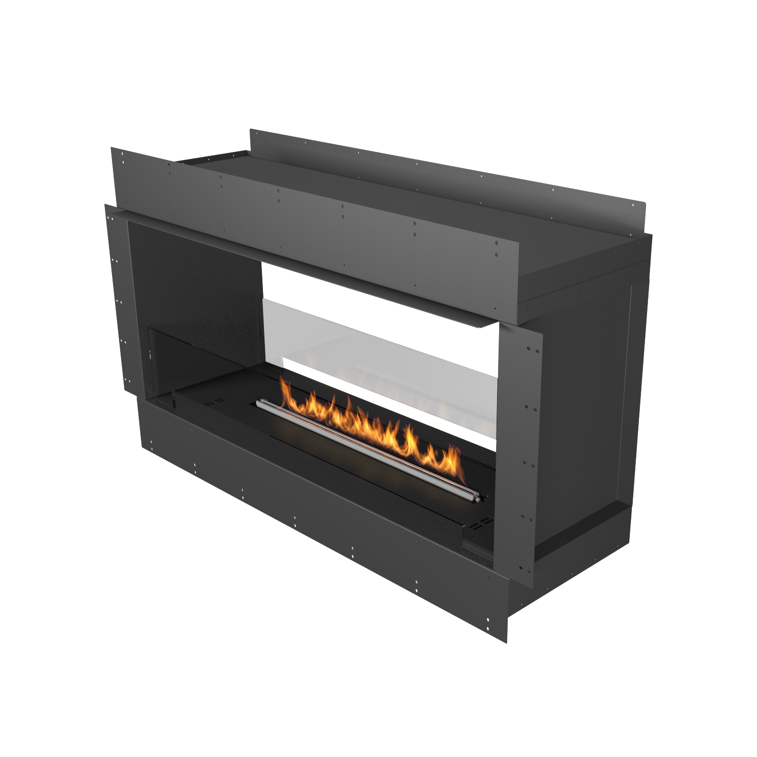 Planika Forma Raumteiler [Ethanol Einbau Gehäuse mit Automatikbrenner]: 2700 mm Image