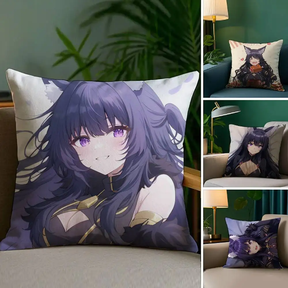 Anime E- Eminence In Shadow Delta Alpha Kissenbezug, Anti-Dustmite, unsichtbarer Reißverschluss, Schlafsofa