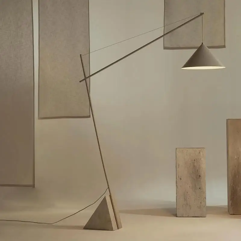 Lampadaire français léger nordique moderne salon lampe chambre marbre lampe sur pied lampe de pêche décoration de la maison lampe lumière LED