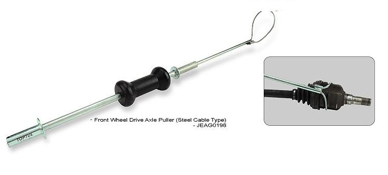 TOPTUL Montagewerkzeugsatz, Radnabe / Radlager JEAG0198 Image