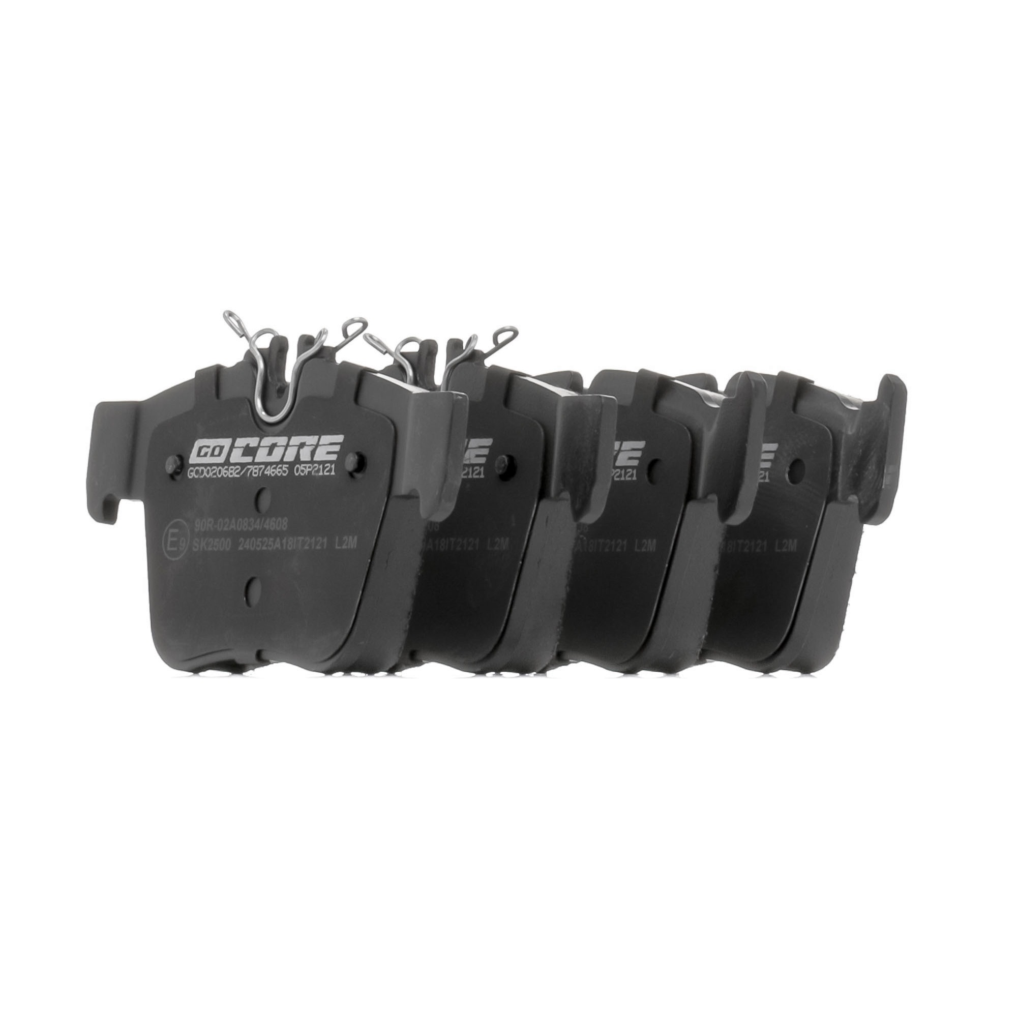 goCORE Bremsbelagsatz MERCEDES-BENZ GCD020682 0004205200,0004205900,0004208300 A0004205200,A0004205900,A0004208300,A0004208703,0004207803,0004208703 Image