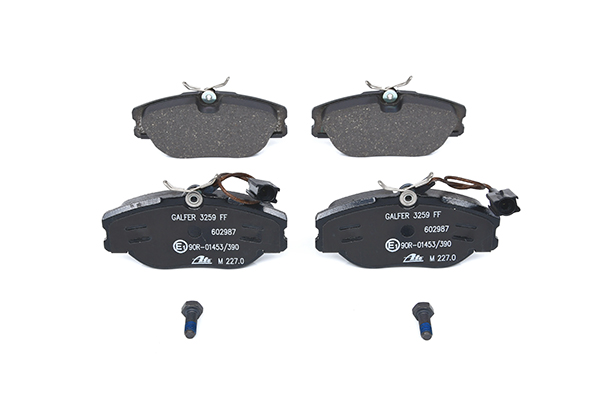 ATE Bremsbelagsatz ALFA ROMEO,LANCIA 13.0460-2987.2 77362344,9946750,9950550 9950647 Image