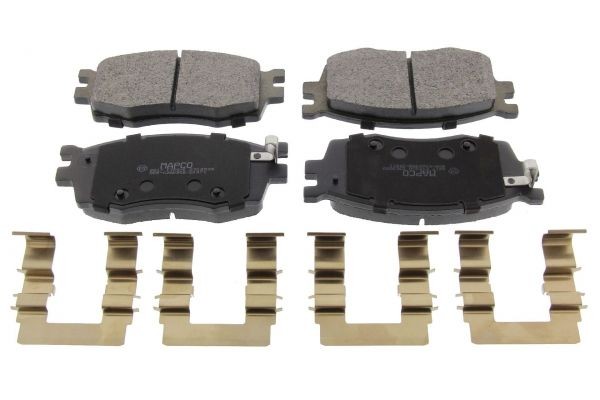 MAPCO Bremsbelagsatz HYUNDAI,KIA 6617 581011GA00,581011GE00,581011JA10 Image